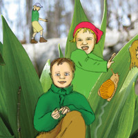 Waldstunde im Frühling